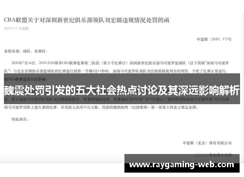 魏震处罚引发的五大社会热点讨论及其深远影响解析